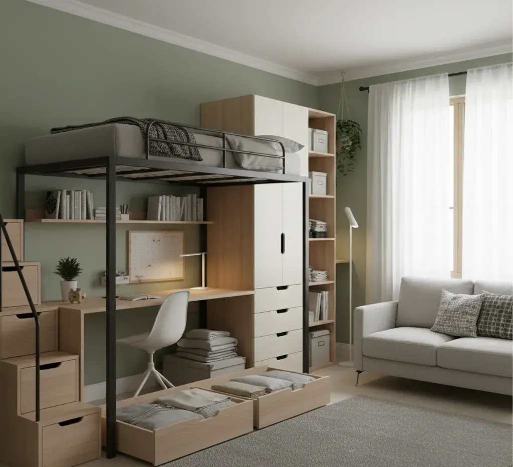 Every Space Work: The Magic of Fitted Storage in Small Living Spaces